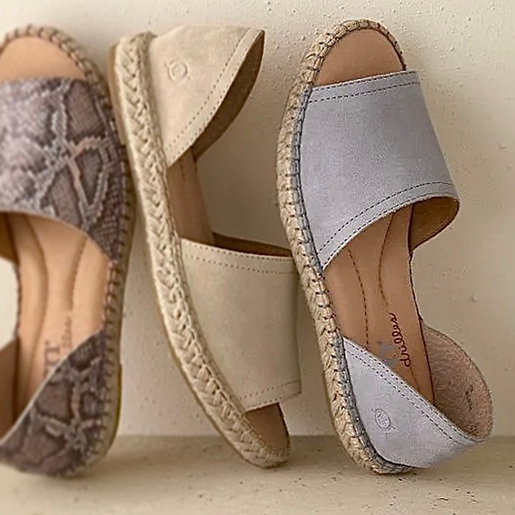 Born espadrille flats open toe color sandal - Picture 5 of 10
